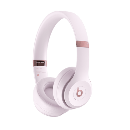 Beats Solo4 Wireless Headphones - On-Ear Wireless Headphones - Cloud Pink