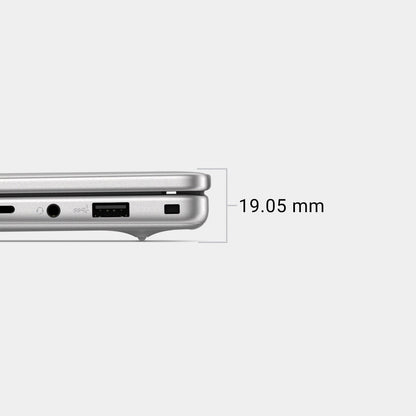 Dell 16” Laptop, Intel® Core™ 5, 8GB, 512GB, FHD+ Touch, Silver Metal, Backlit Keyboard
