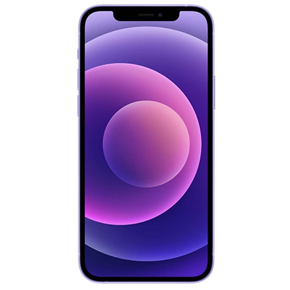 Apple iPhone 12 Mini, 64GB, Purple - Unlocked (Renewed)