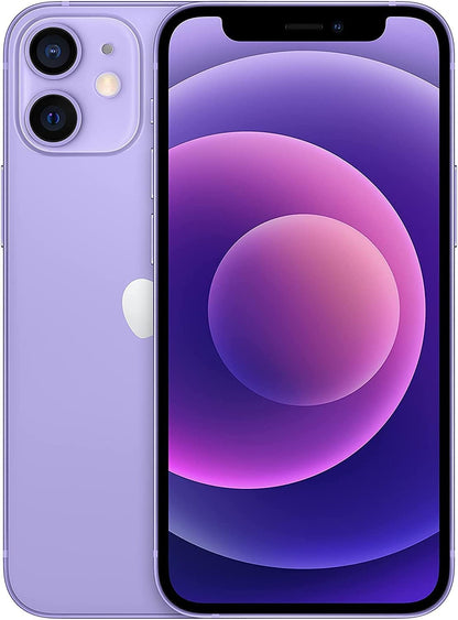 Apple iPhone 12 Mini, 64GB, Purple - Unlocked (Renewed)