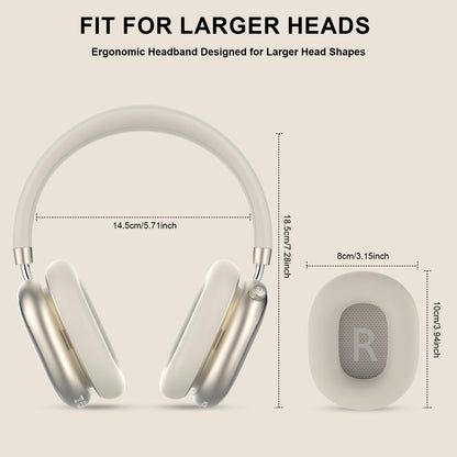 FOFUN NC95 Hybrid Active Noise Cancelling Headphones with Knob Control, 65H Playtime Over Ear Headphones Wireless Bluetooth 6.0, App Control, Hi-Res Audio, Comfort Fit, Clear Calls for Travel/Workout