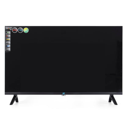 DSGSANO 32-inch Full HD 720p Smart TV with Wi-Fi connectivity and Mobile apps, Built-in Apple AirPlay, Google Assistant Compatible, 2024 Model