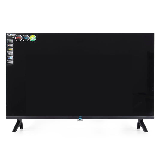 DSGSANO 32-inch Full HD 720p Smart TV with Wi-Fi connectivity and Mobile apps, Built-in Apple AirPlay, Google Assistant Compatible, 2024 Model