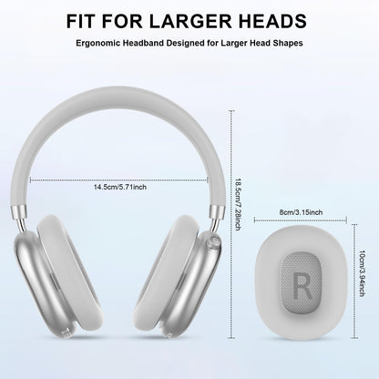 FOFUN NC95 Hybrid Active Noise Cancelling Headphones with Knob Control, 65H Playtime Over Ear Headphones Wireless Bluetooth 6.0, App Control, Hi-Res Audio, Comfort Fit, Clear Calls for Travel/Workout