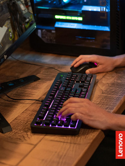 Lenovo Legion K510 Mini Pro Wired Mechanical Gaming Keyboard - 75% Compact Design, RGB Illumination, Hot-Swappable Mechanical Switches, Programable Keys