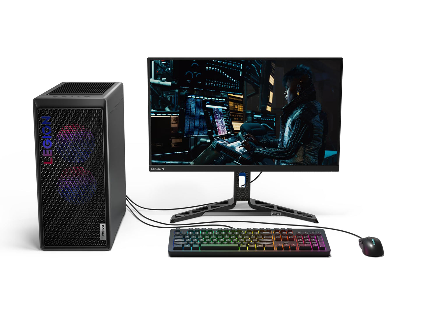 Lenovo Legion K510 Mini Pro Wired Mechanical Gaming Keyboard - 75% Compact Design, RGB Illumination, Hot-Swappable Mechanical Switches, Programable Keys