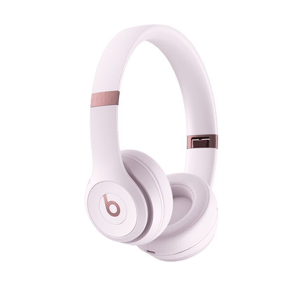 Beats Solo4 Wireless Headphones - On-Ear Wireless Headphones - Cloud Pink